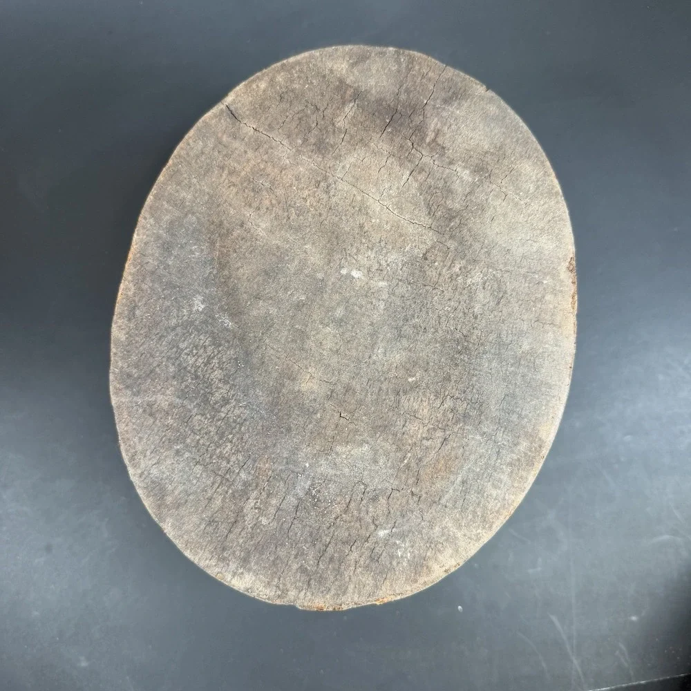 Antique Primitive Millinery Wood Hat Block Mold Form Hatter Tool‎ 4 1/4 7 1/8